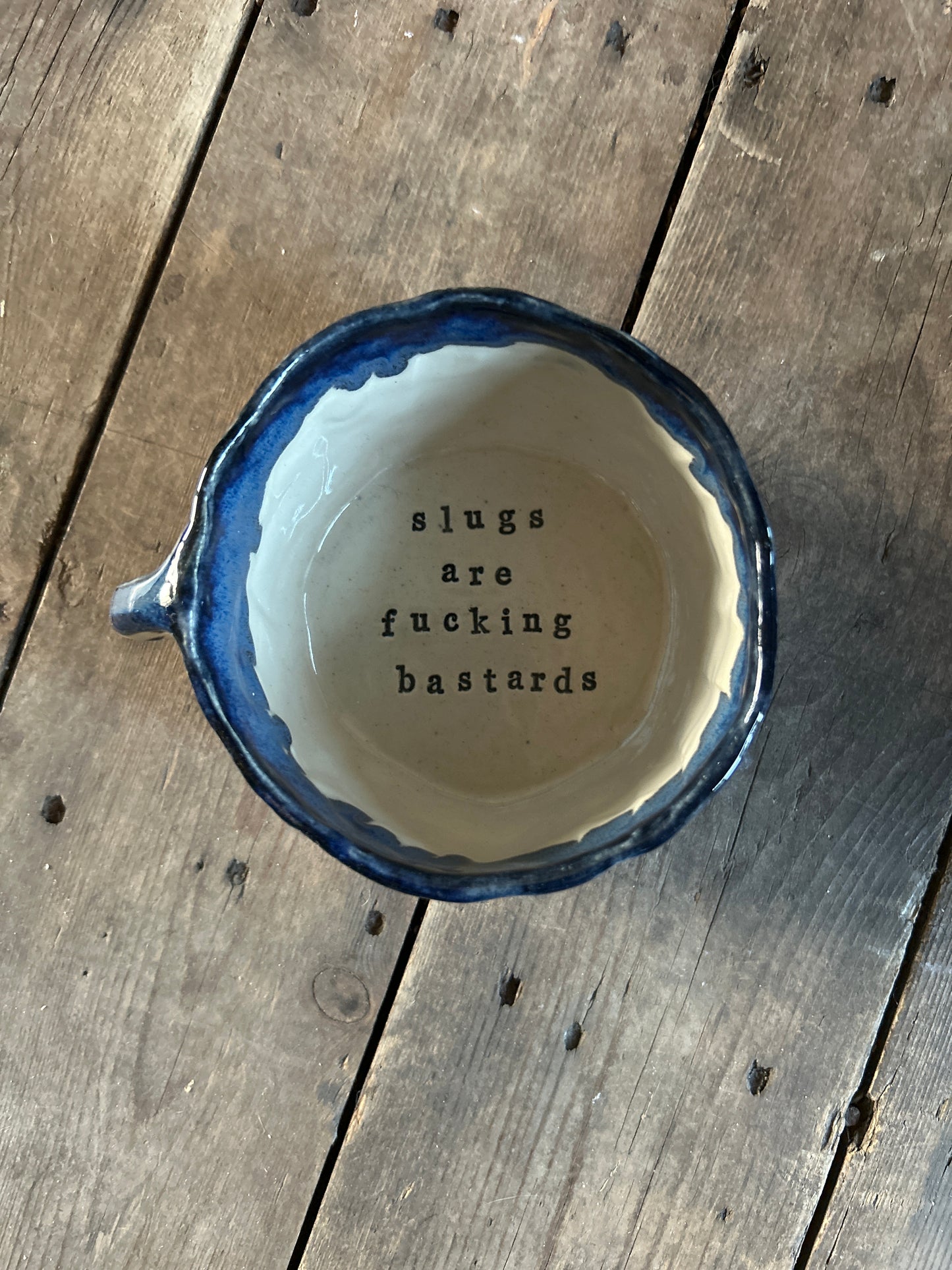 Left handed Slugs are fucking bastards mug