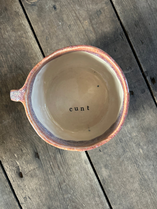Cunt Mug Left Handed