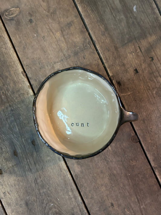 Cunt Mug Glaze Imperfection