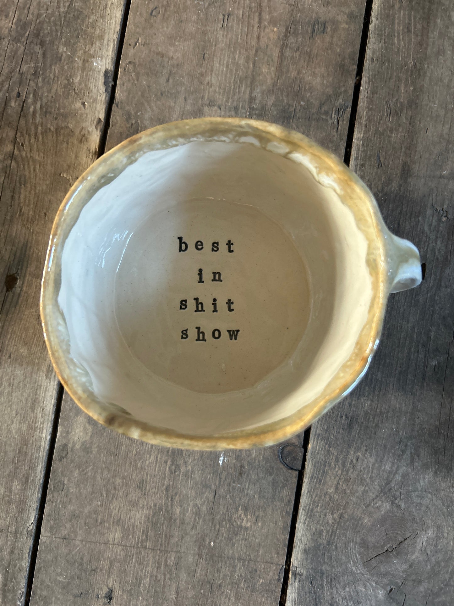 Best in shit show mug