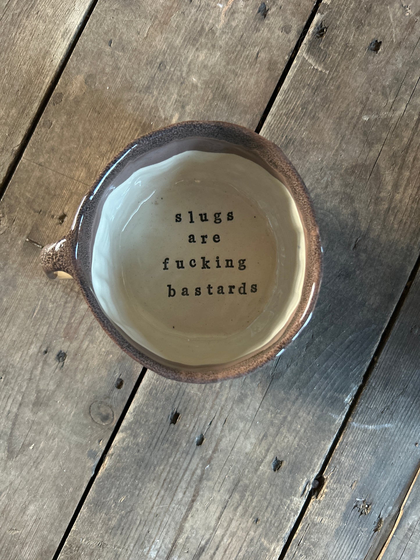Left handed Slugs are fucking bastards mug
