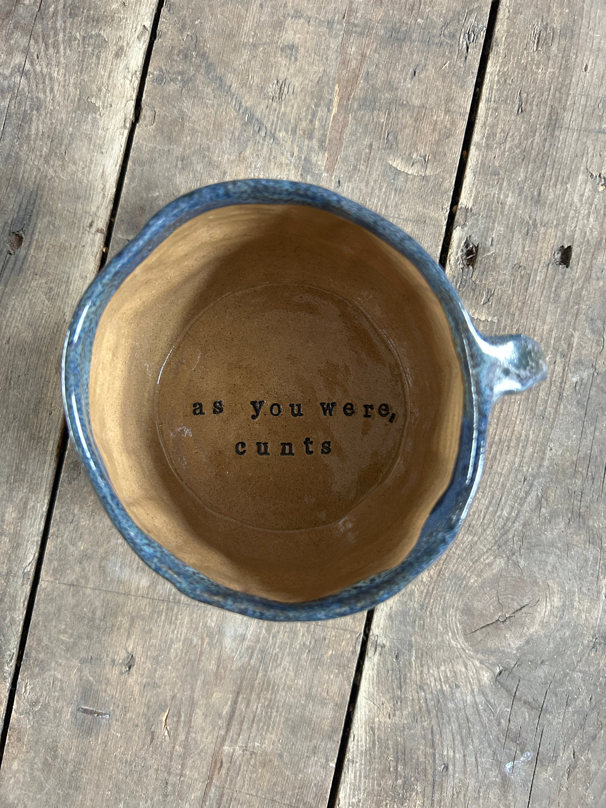 as you were, cunts