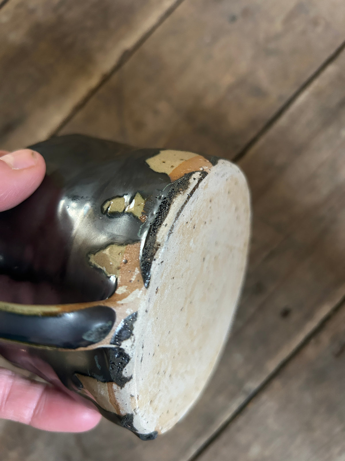 Left handed Cunt Mug - glaze flaw